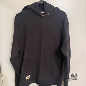 Tracksmith Trackhouse Washed Black Hoodie